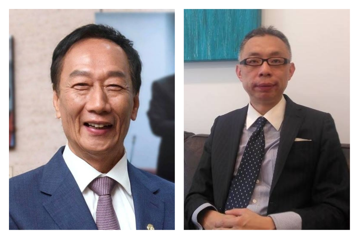 ▲鴻海集團董事長郭台銘和台灣師範大學教授范世平。（圖／翻攝自郭台銘及范世平臉書）