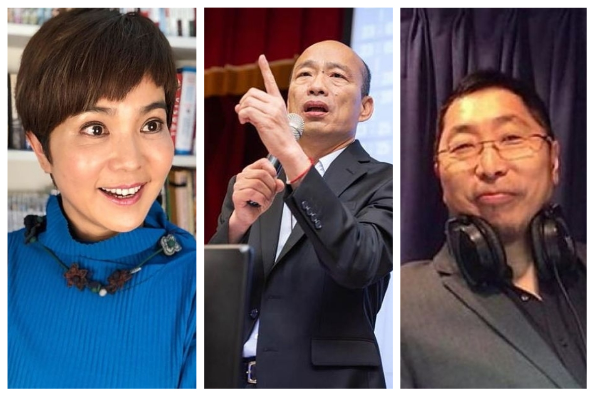 ▲資深媒體人李艷秋（左）、唐湘龍（右）因提出對韓國瑜的不同看法遭韓粉留言圍剿。（合成圖／翻攝自李艷秋、韓國瑜、唐湘龍臉書, 2019.05.02）