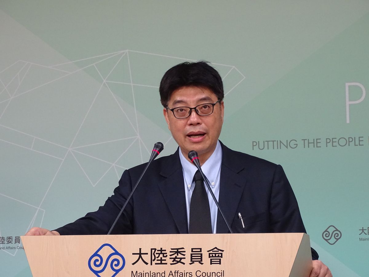 ▲陸委會發言人邱垂正2日證實，已接獲港方書面及電話表達，希望就遣送殺害港女嫌犯一事與台灣溝通。（圖／記者呂烱昌攝, 2019.5.2）