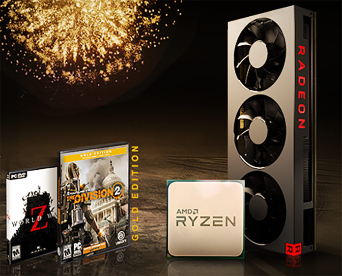▲AMD為了歡慶50週年回饋遊戲玩家，推出購買Ryzen處理器與Radeon顯示卡遊戲大禮包。（圖／AMD提供）