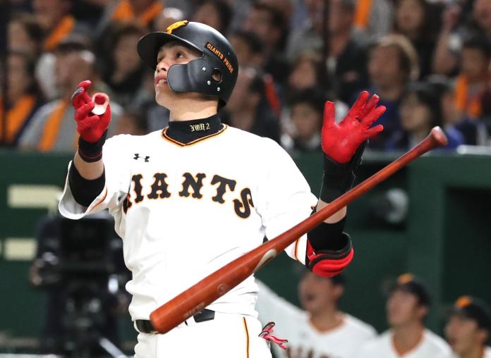 旅日好手陽岱鋼過去曾以5年15億日圓大合約加入讀賣巨人，卻未打出身價。（圖／取自讀賣巨人臺灣粉絲團）