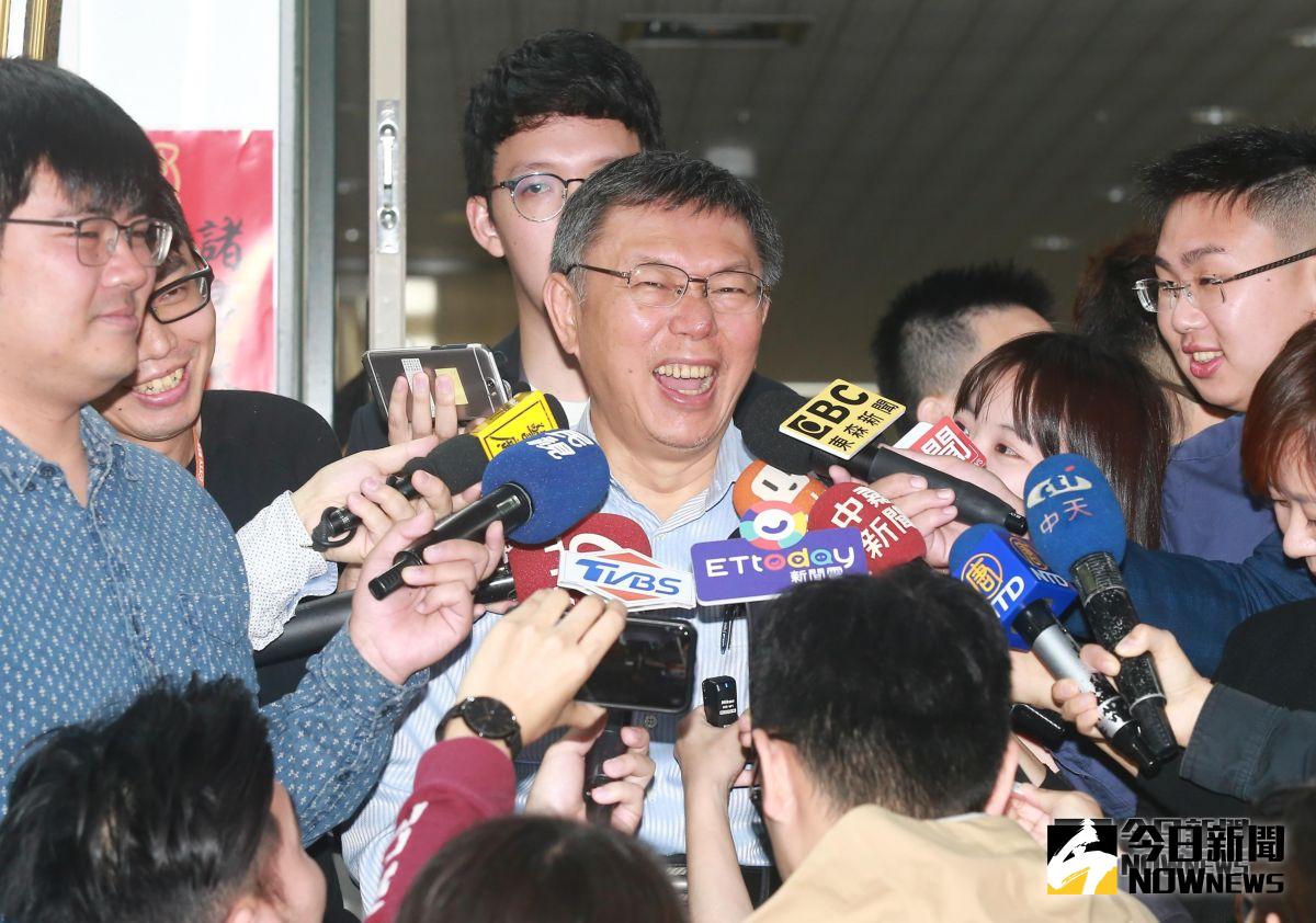 ▲台北市長柯文哲不當網紅改打柯P品牌。（圖／記者葉政勳攝 , 2019.05.03）