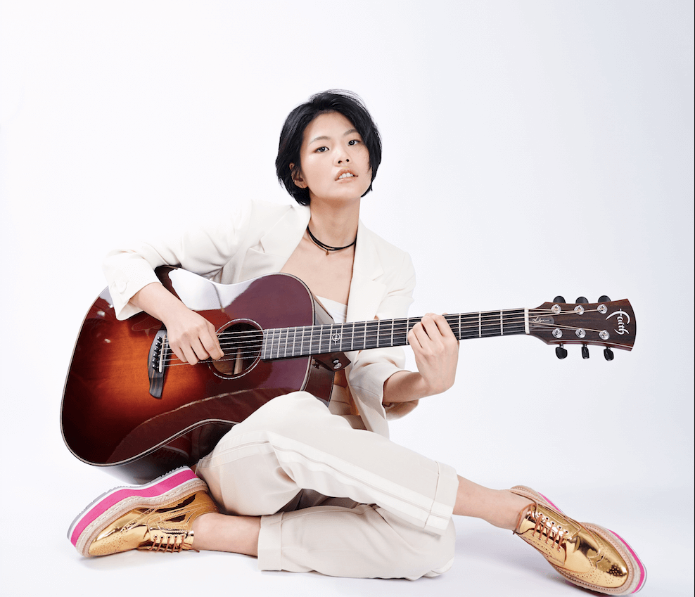 ▲吳青峰稱讚柯泯薰的聲音如鑽石。（圖／洗耳恭聽allears提供）
