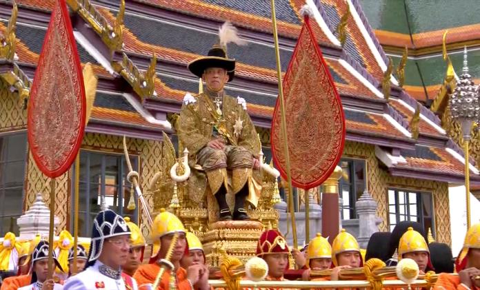 ▲泰王瓦集拉隆功（King Maha Vajiralongkorn）正式加冕。（圖／美聯社／達志影像）