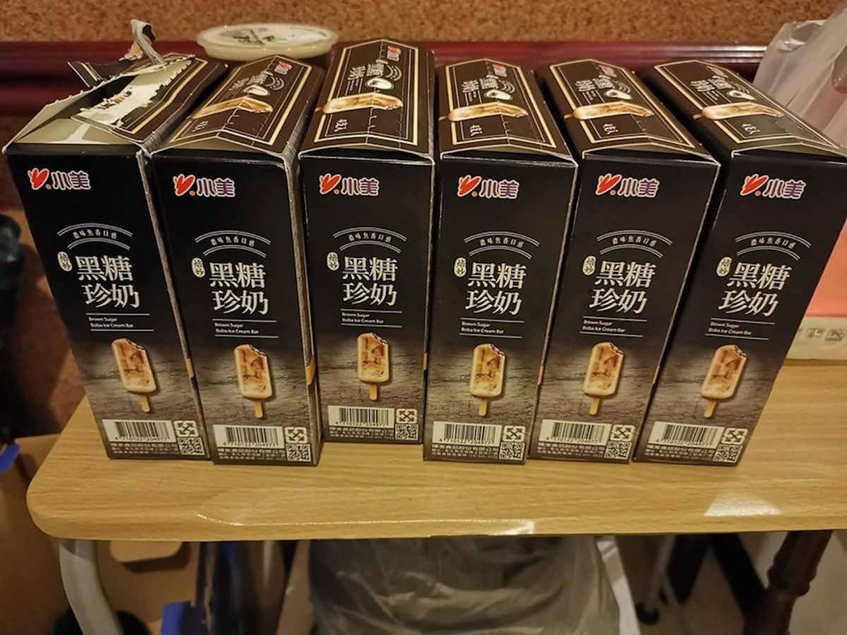 ▲網友在臉書分享一款熱賣的「黑糖珍奶雪糕」，貼文立刻引發熱烈回響。（圖／翻攝自爆廢公社）