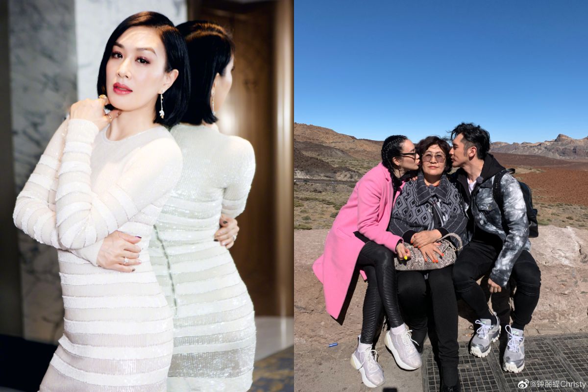 ▲鍾麗緹與老公上真人秀節目《我最愛的女人們》。（圖／翻攝微博）