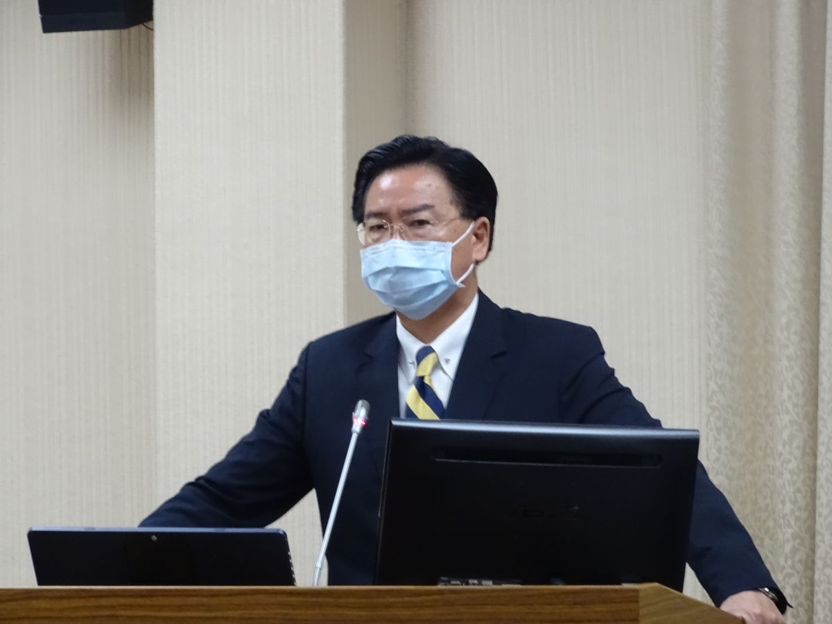 ▲鴻海董事長郭台銘酸蔡英文總統是「麻煩製造者」 ，外交部長吳釗燮z反駁說，美國肯定台灣涉外政策。（圖／記者呂炯昌攝, 2019.5.6）