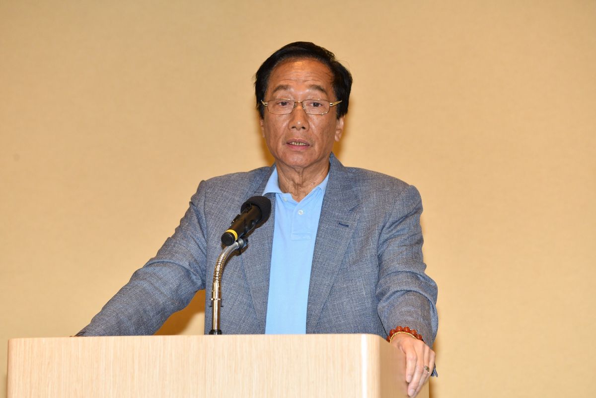 ▲對於外傳黃秋蓮要接任鴻海董座，郭台銘表示10日將召開董事會，到時候就會見分曉。（圖／記者林柏年攝，2019.5.6）