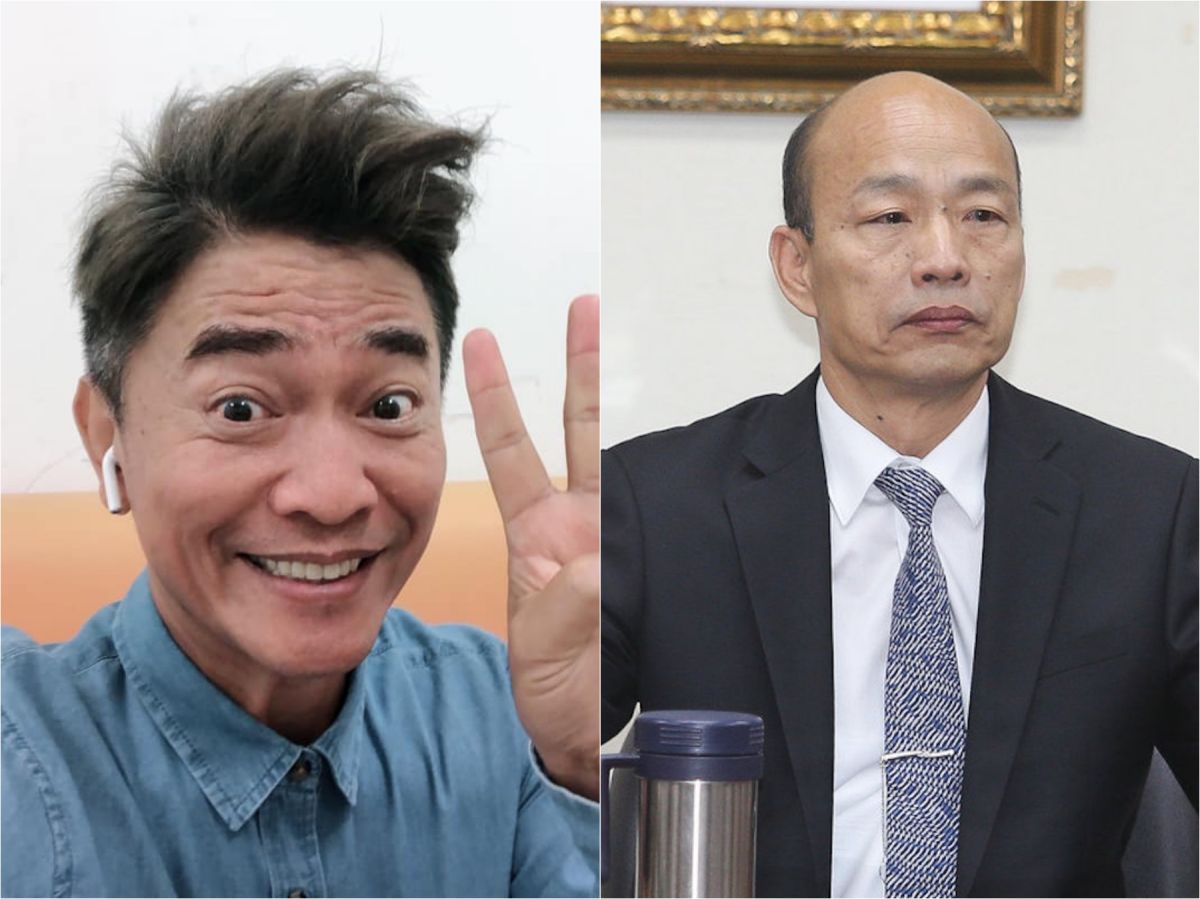 ▲神預言！吳宗憲曝「2020最大咖」將現身…連韓國瑜都慘輸。（圖／翻攝自吳宗憲臉書、中央社資料照）