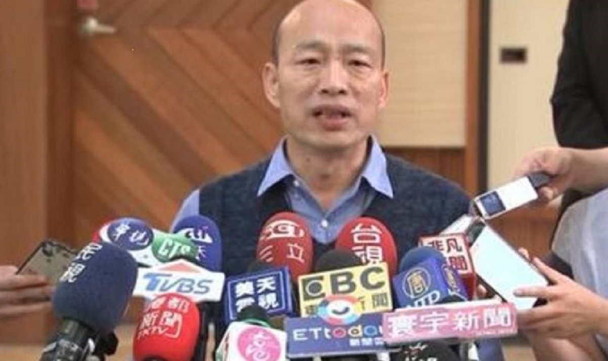 ▲高雄市長韓國瑜強調「自由經濟貿易區」是高雄脫胎換骨的機會，自經區對經濟的幫助非常大，不要有太多恐懼。（圖／記者郭凱杰攝，2019.05.06）