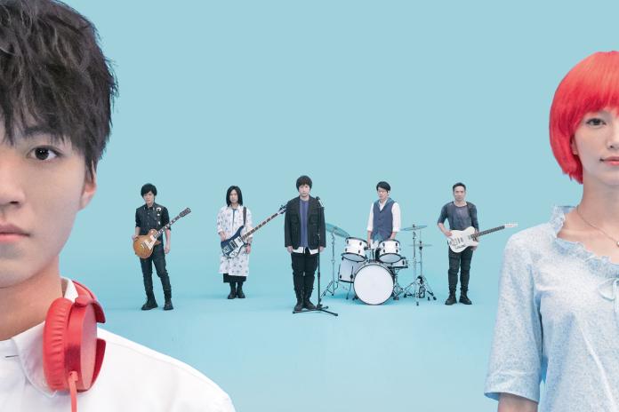 ▲五月天〈純真〉20週年版MV和數位音樂全面上線，王俊凱（左）、胡安安力挺。（圖／相信音樂）
