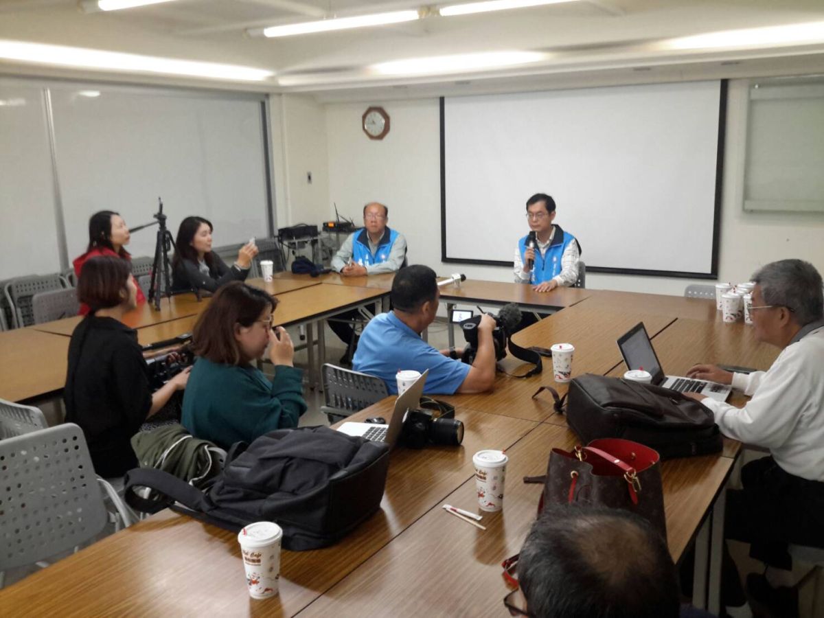 ▲花蓮縣黨部電腦系統遭切斷，候選人黃啟嘉質疑初選資訊不透明。（圖／黃啟嘉服務處提供）