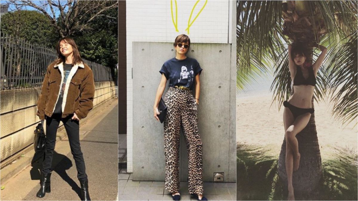 ▲日模梨花養成良好的飲食、運動習慣，身材維持的很好。（圖／翻攝自IG@rinchan521）