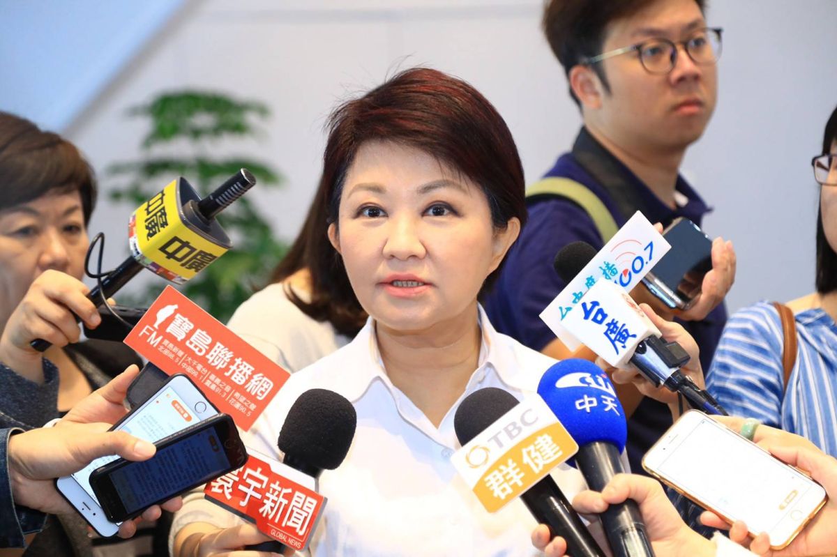 ▲總統蔡英文反對高雄自經區，市長盧秀燕表示，全世界都有自經區，把握時機爭取市場，讓台灣貨物順利出口。 (圖／柳榮俊攝2019.5.7)