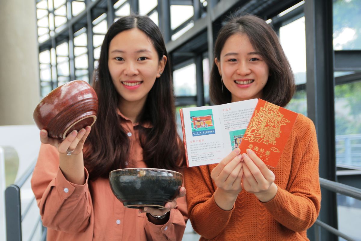 ▲持「陶瓷護照」到雙北15間特色展館集滿14個貼紙，就可獲得限量200個的「褐呷碗」。（圖／記者蔡琇惠攝，2019.05.07）