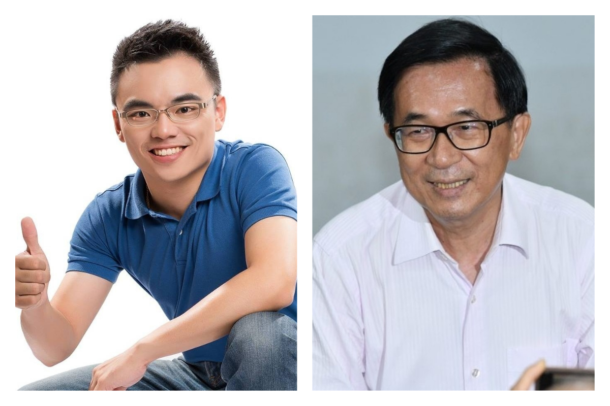 ▲國民黨發言人洪孟楷表示，願代韓國瑜向陳水扁辯論，喊話「貪污犯就該回去關」。（合成圖／翻攝自洪孟楷臉書,記者林柏年攝,2019.05.05）