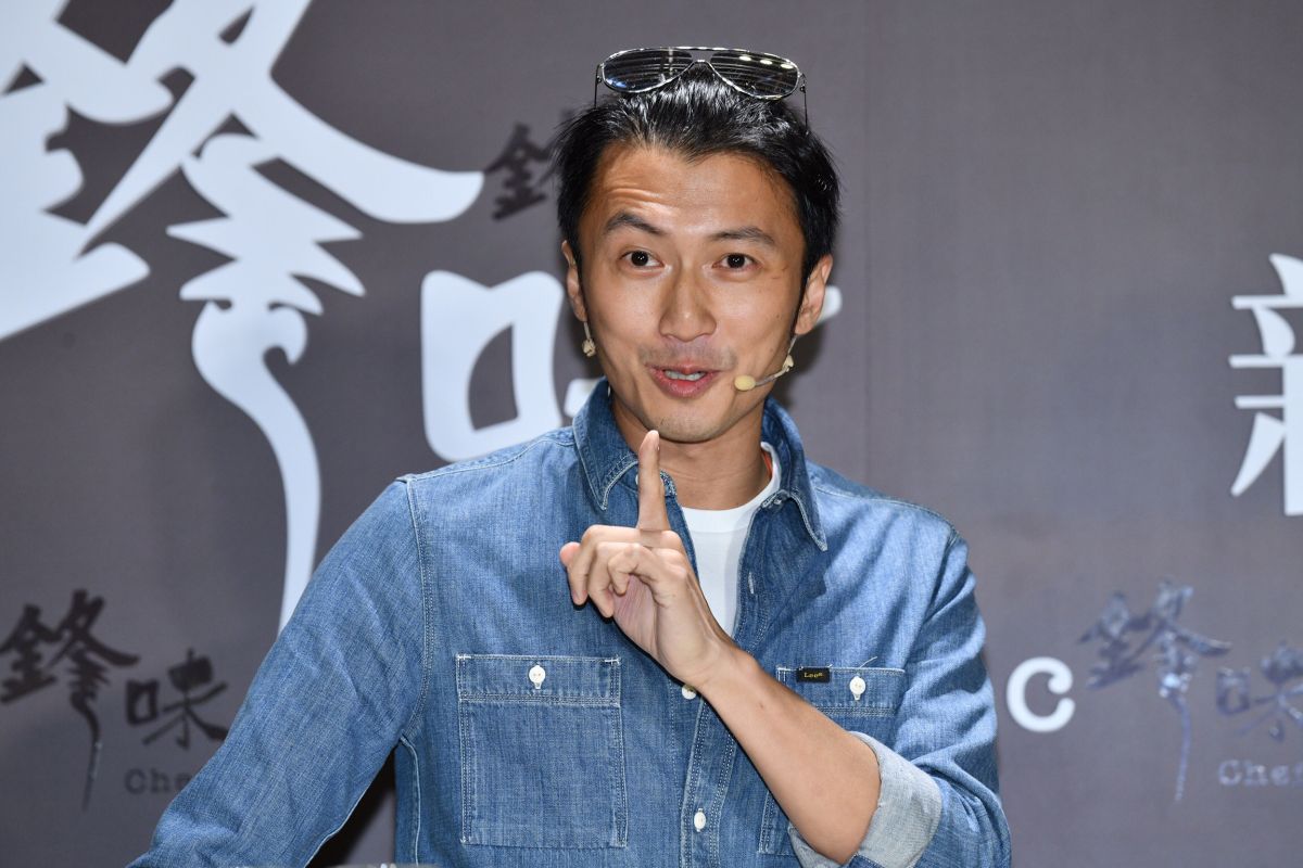 ▲謝霆鋒變得親和力十足。（圖／記者林柏年攝）