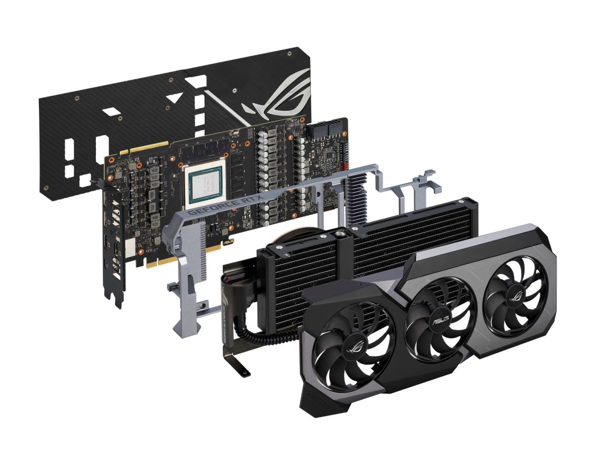 ▲ROG Matrix RTX 2080Ti首創整合水冷幫浦與散熱器，效能表現十分強悍。（圖／華碩提供）