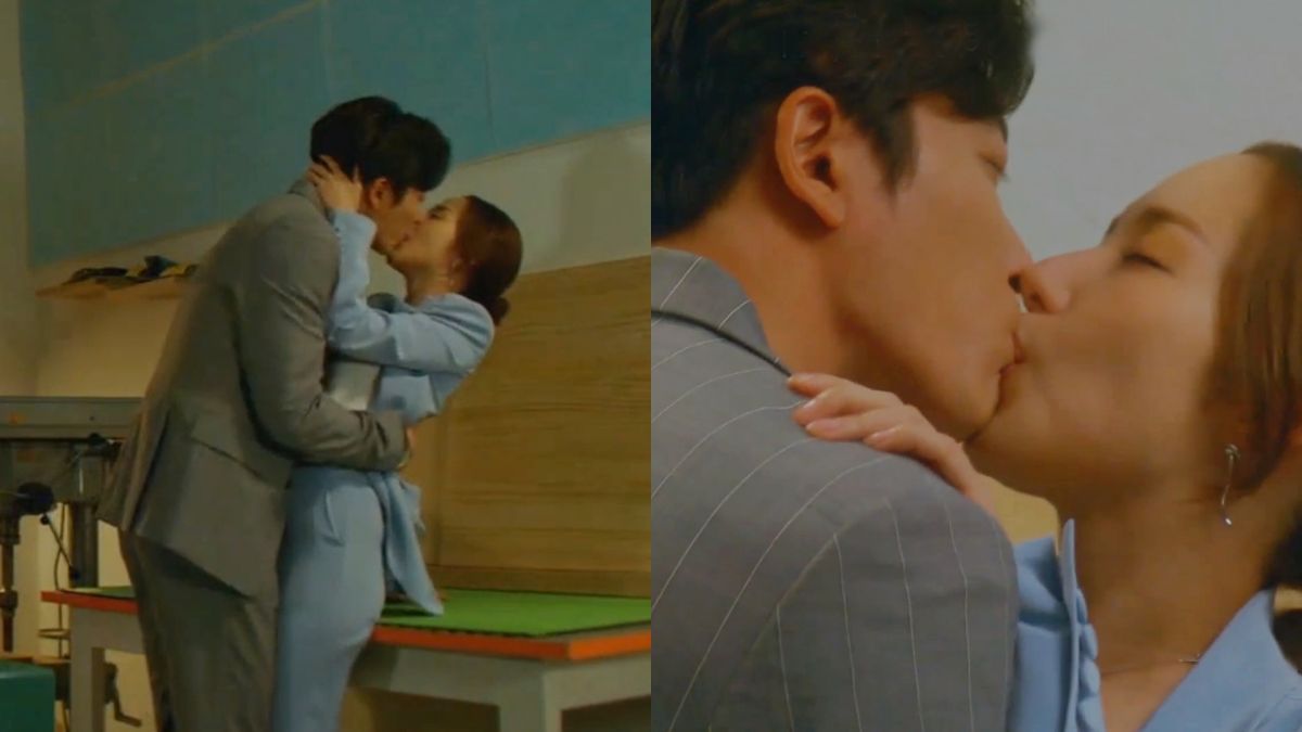 ▲朴敏英、金材昱終於真正接吻。（圖／愛奇藝台灣站）