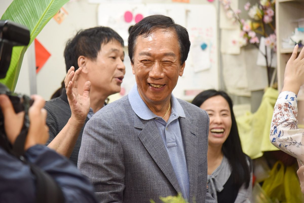 ▲國民黨總統初選參選人郭台銘5月9日表示，他自己一貫的理念就是「沒有一中各表，就沒有九二共識」。（圖／記者陳明安攝，2019.5.9）