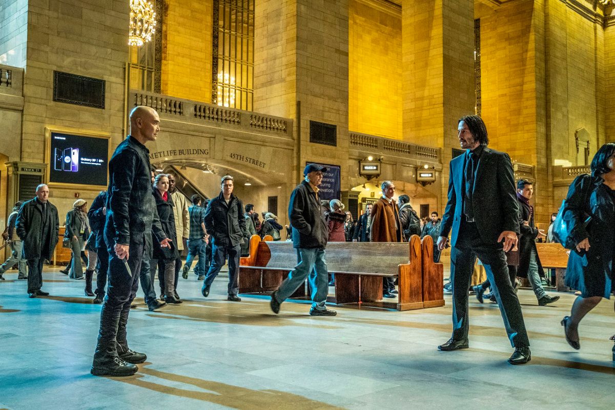 ▲基努李維（右）面對漫威動作指導，也沒在怕。（圖／威視）