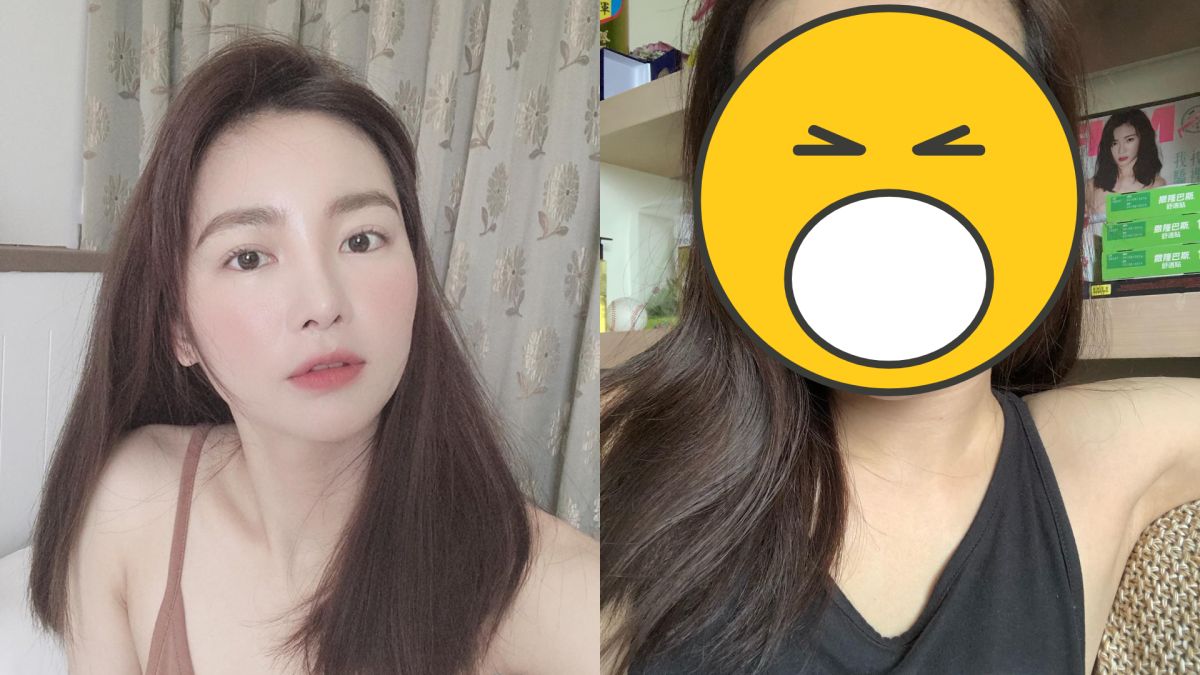 ▲舒子晨自曝素顏模樣。（圖／臉書）