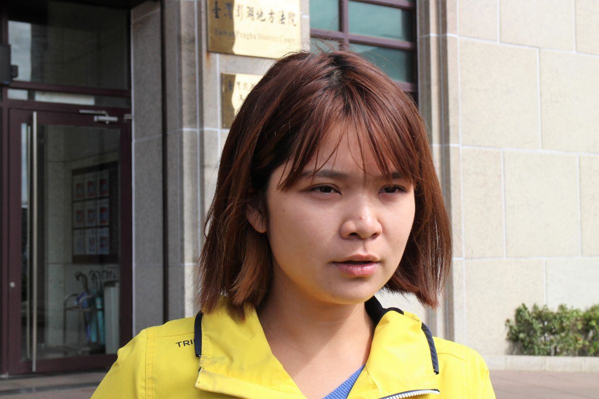 ▲澎湖縣湖西鄉第二選區的美女代表林若水，因一票之差提出聲請重新驗票，經查驗得票數與公告數相同，選舉結果並未翻盤。（圖／記者張塵攝，2019.05.09）