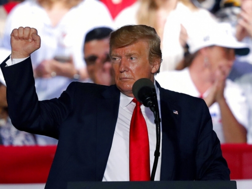 ▲美國總統川普痛批中方破壞貿易談判協議。（圖／翻攝網路）