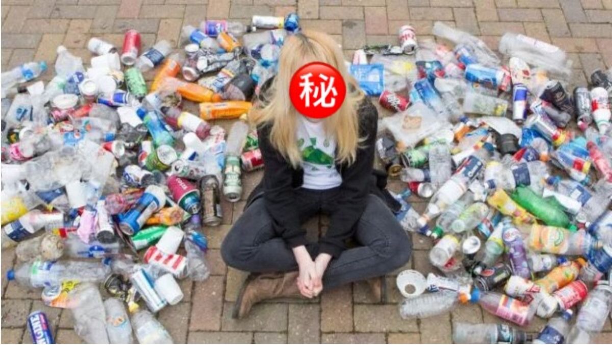 ▲娜迪雅從 2017 年開始堅持撿垃圾，沒想到這小小的舉動，竟然引起了巨大的迴響。（圖／翻攝自Nadia Sparkes IG ）