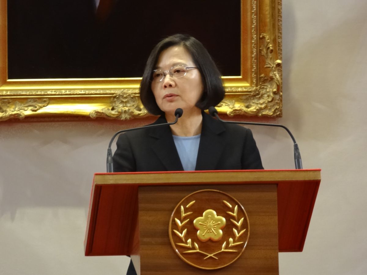 ▲蔡英文總統10日表示，擁有媒體的財團接受中國大陸資金或受中國大陸影響，以及國民高度關切的假訊息問題，要盡速完備反滲透、反統戰的機制。（圖／記者呂炯昌攝, 2019.5.10）