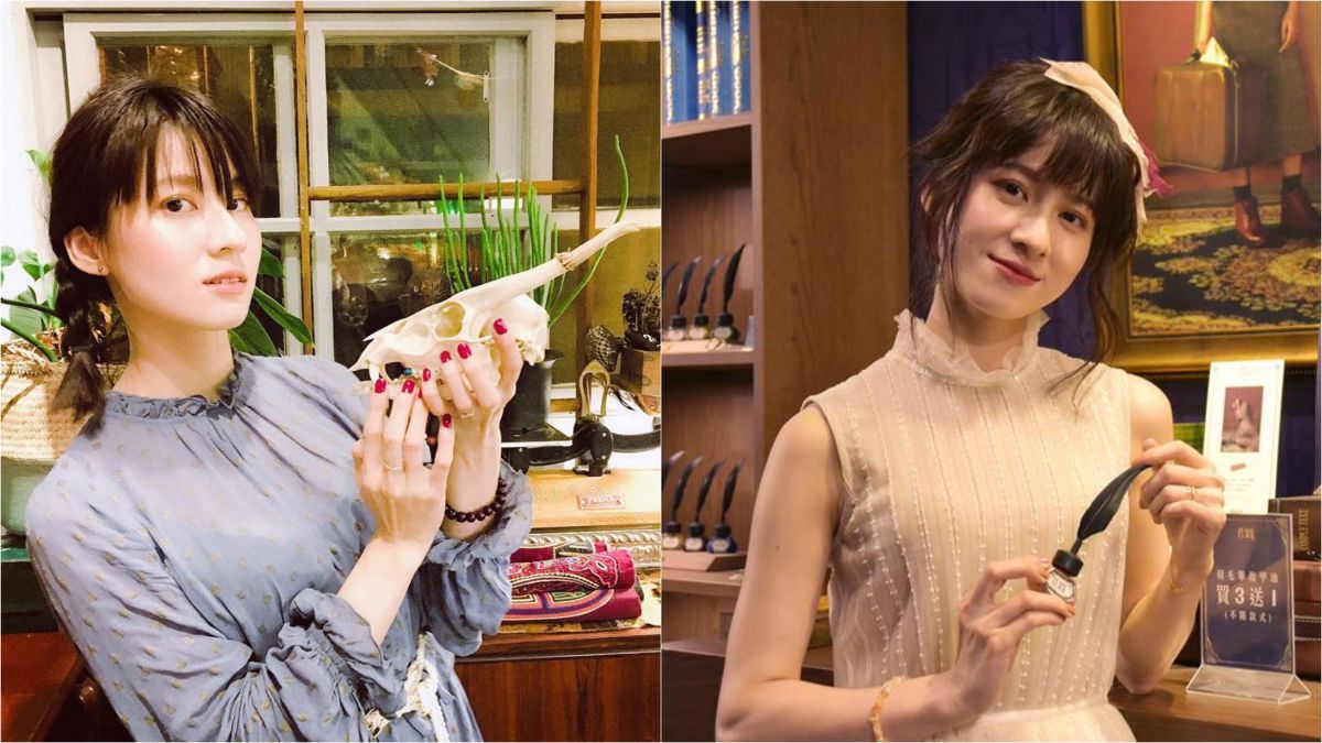 ▲文青女神連俞涵。（圖／連俞涵臉書）