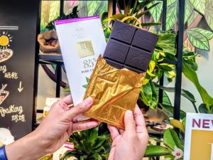 GODIVA新品黑巧克力登場。（圖／記者陳俐穎攝）