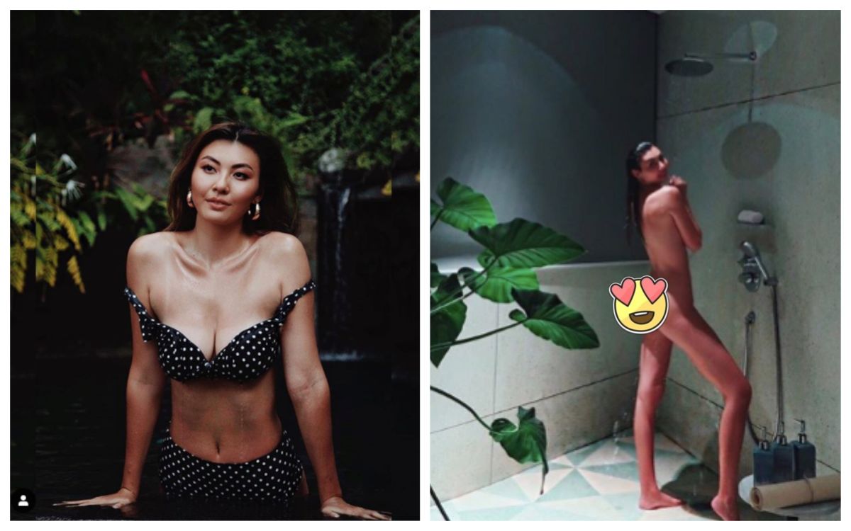 ▲王敏德女兒身材火辣，甚至PO出背部全裸照片。（圖／翻攝自IG）