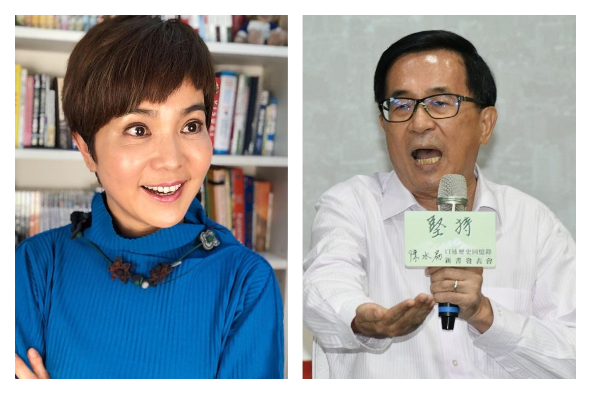 ▲李艷秋諷刺台灣司法在陳水扁面前矮了 5 公分，並酸相關醫療團隊可以得諾貝爾獎。（合成圖／翻攝自李艷秋臉書,記者林伯年攝,2019.05.05）