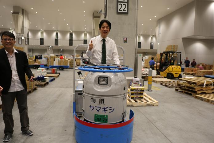 ▲正在東京訪問的前行政院長賴清德，11日參訪豐洲市場。（圖／賴清德辦公室提供, 2019.5.11）