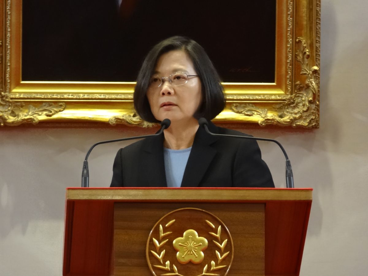 ▲總統蔡英文表示，表示，不同性別互相體驗、瞭解，應更寬容看待。（資料照／記者呂炯昌攝）