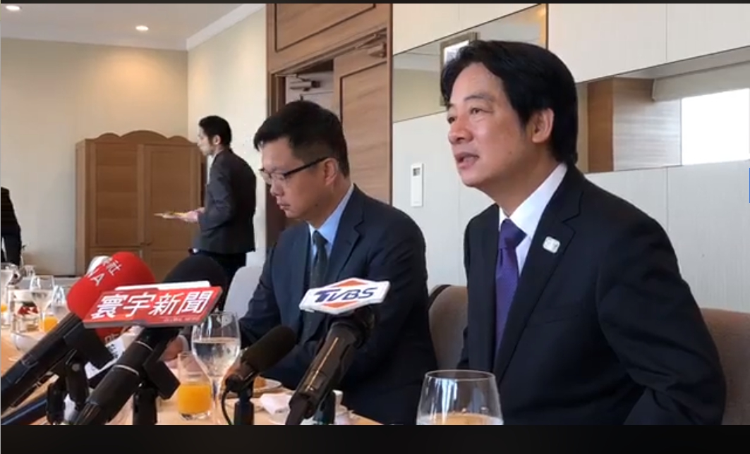 前行政院長賴清德巷12日與媒體茶時表示，此 訪日成果超乎預期，他強調，日本已進入令和新時代，希望台日友好關係也能隨之進入新的階段。（圖／翻自賴清德臉書）