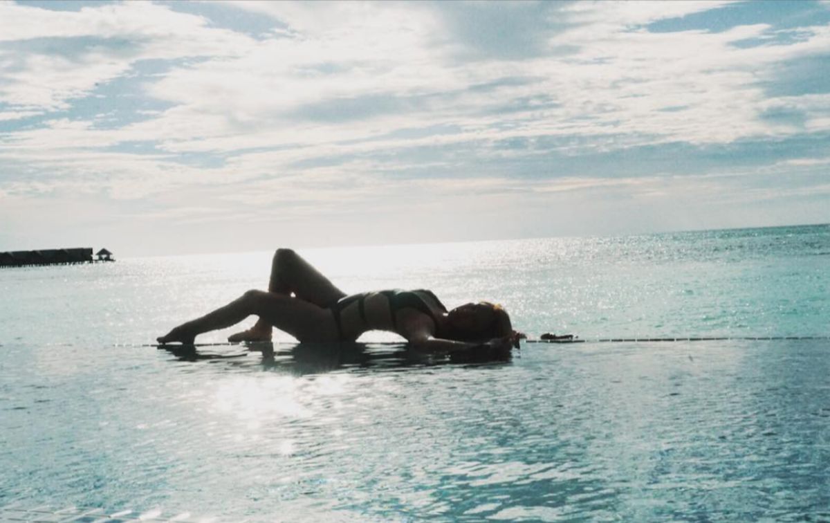 ▲劉雨柔每天運動鍛鍊身體。（圖／翻攝IG）