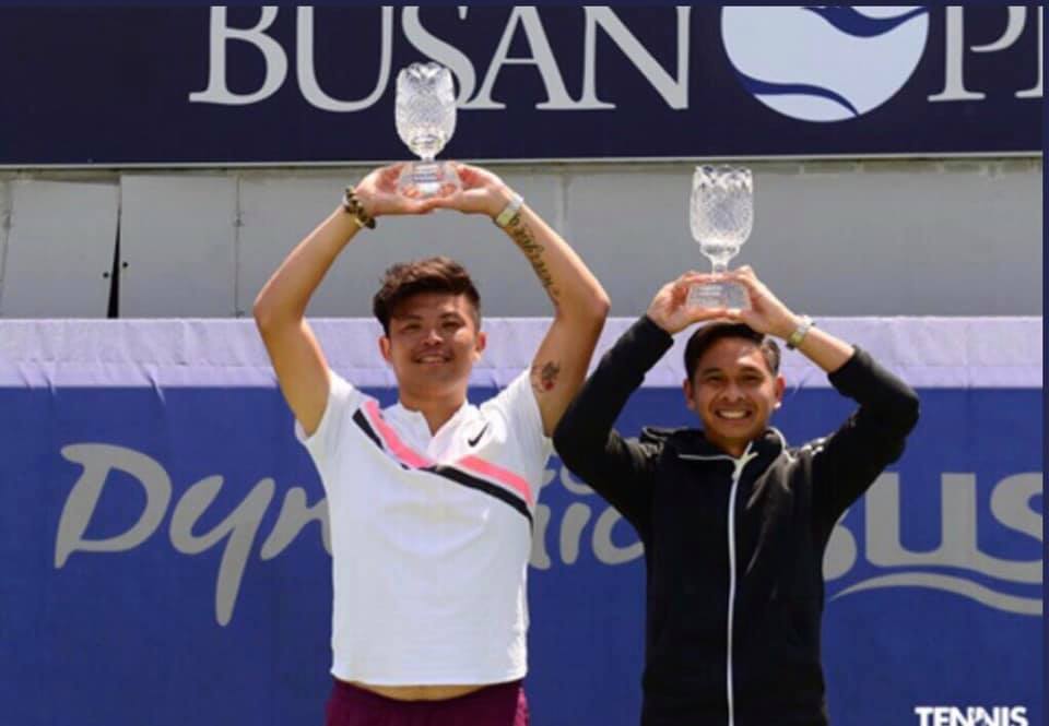 ▲謝政鵬和印尼搭檔Christopher Rungkat勇奪兩人合作第5冠。（圖／取自謝政鵬臉書）