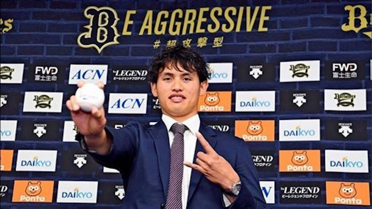 歐力士投手張奕（圖／翻攝自歐力士官方粉絲團）