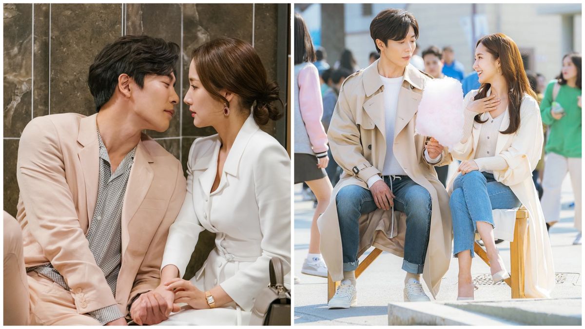 ▲韓劇《她的私生活》男女主角金材昱及朴敏英被讚CP感爆棚！成為職場最強情侶裝代表。（圖／愛奇藝台灣站臉書）
