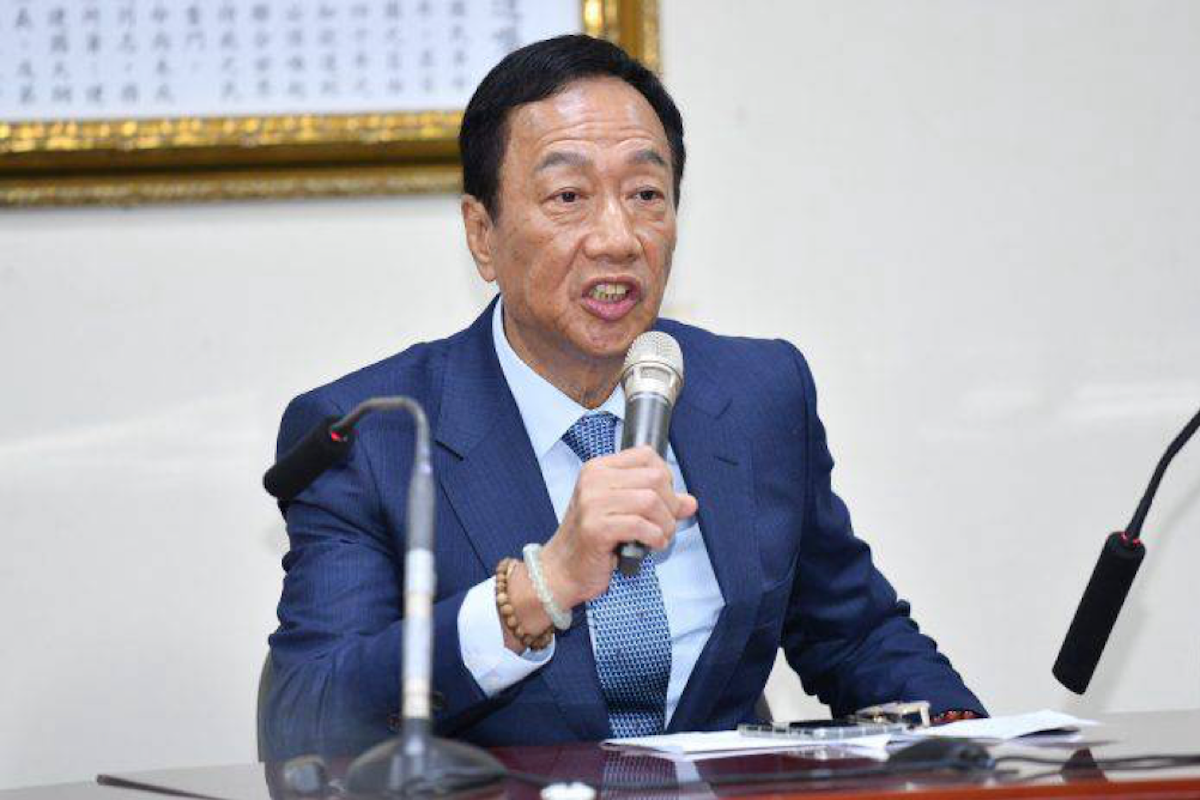 ▲鴻海董事長郭台銘。（圖 / 記者林柏年攝，2019.05.13）