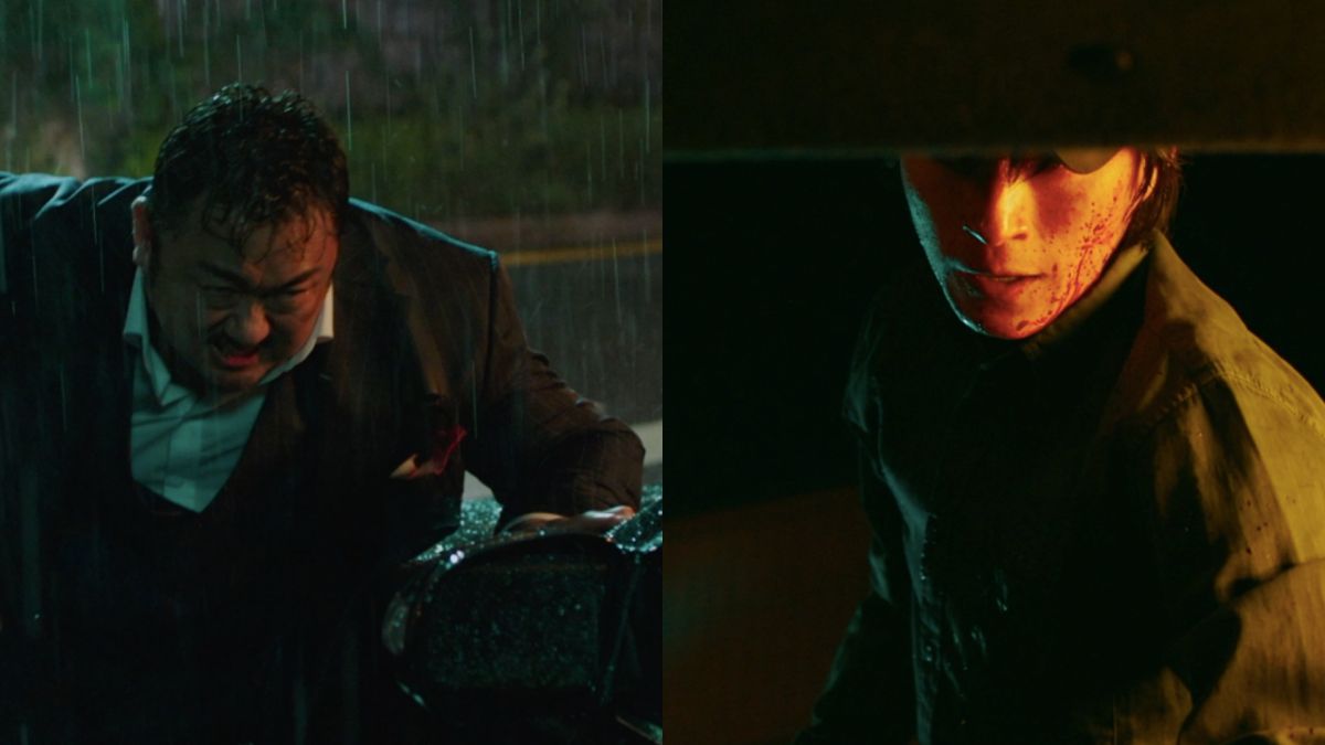 ▲馬東石（左）片中被暗殺。（圖／威視電影）