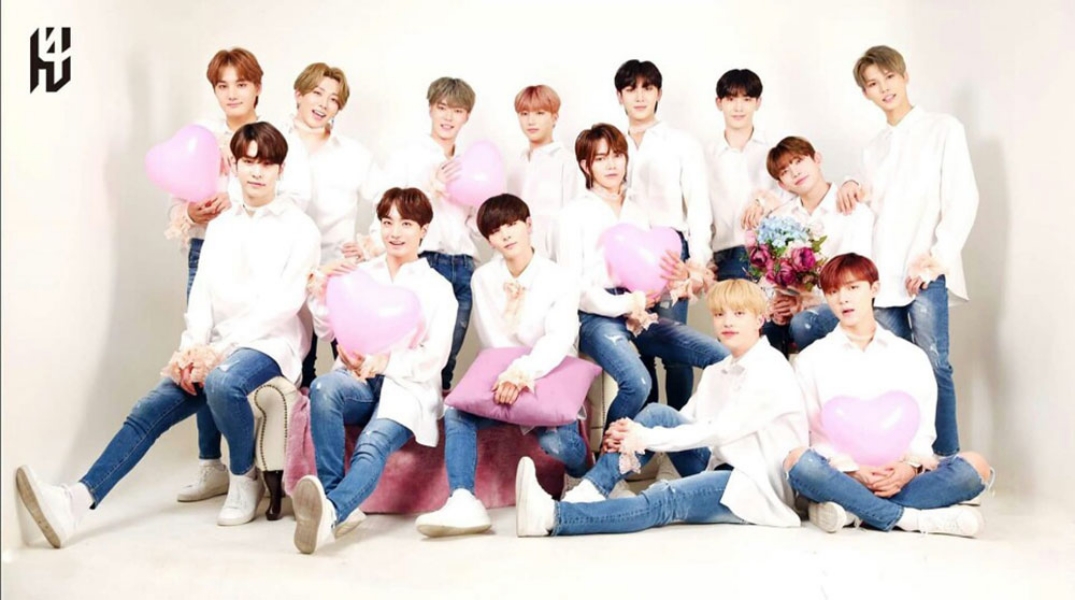 ▲14U因成員搞上有夫之婦，其成員父母要求解除合約。（圖／韓網）