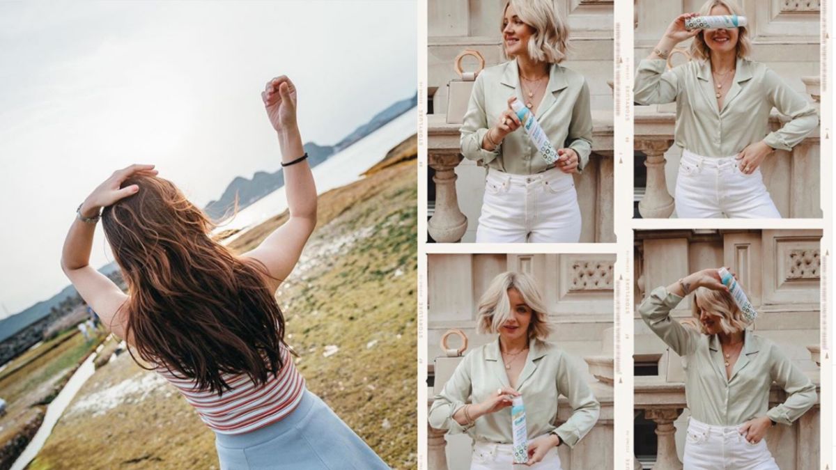 ▲不洗頭快試試乾洗髮拯救油膩扁塌的髮絲。（翻攝自IG@tsubaki_tw、batiste_hair）