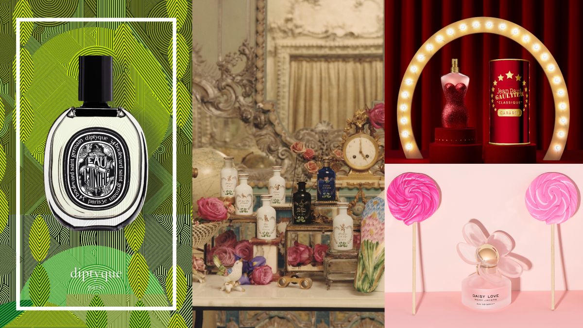 ▲春夏撩男香水推薦。（圖／diptyque、Gucci、盧亞香氛、科蒂精品）