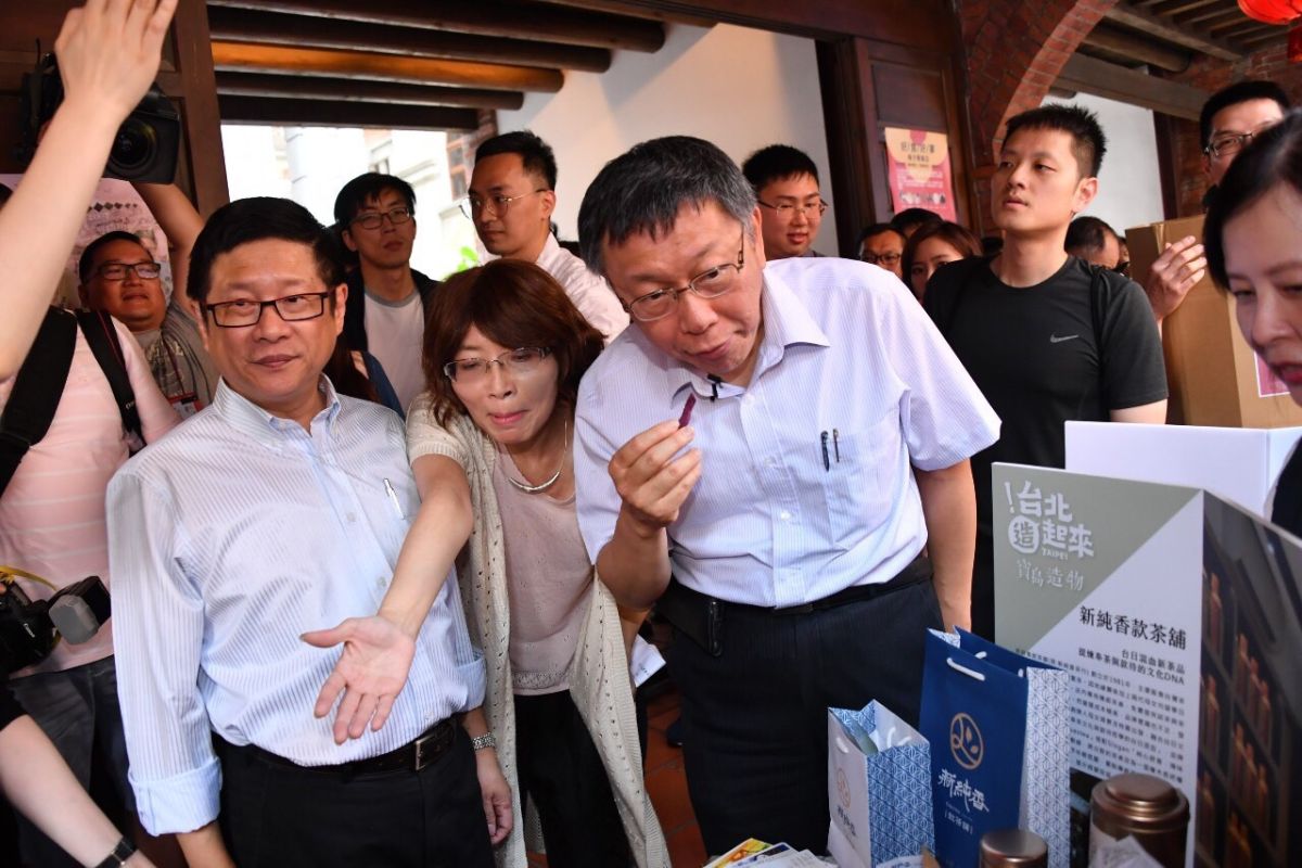 台北市長柯文哲。（圖 / 台北市政府提供）