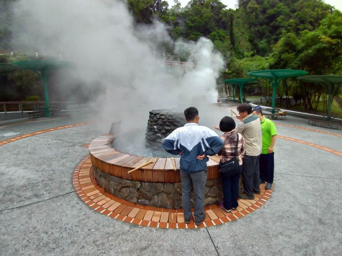 ▲鳩之澤的溫泉煮蛋區將於本（5）月21日重新啟用。（圖／羅東林管處提供)