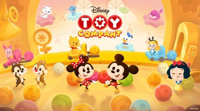 ▲《LINE：Disney Toy Company》遊戲只要一分鐘就能過關，是款操作簡單造型可愛的滑動式益智遊戲。（圖／LINE 提供）