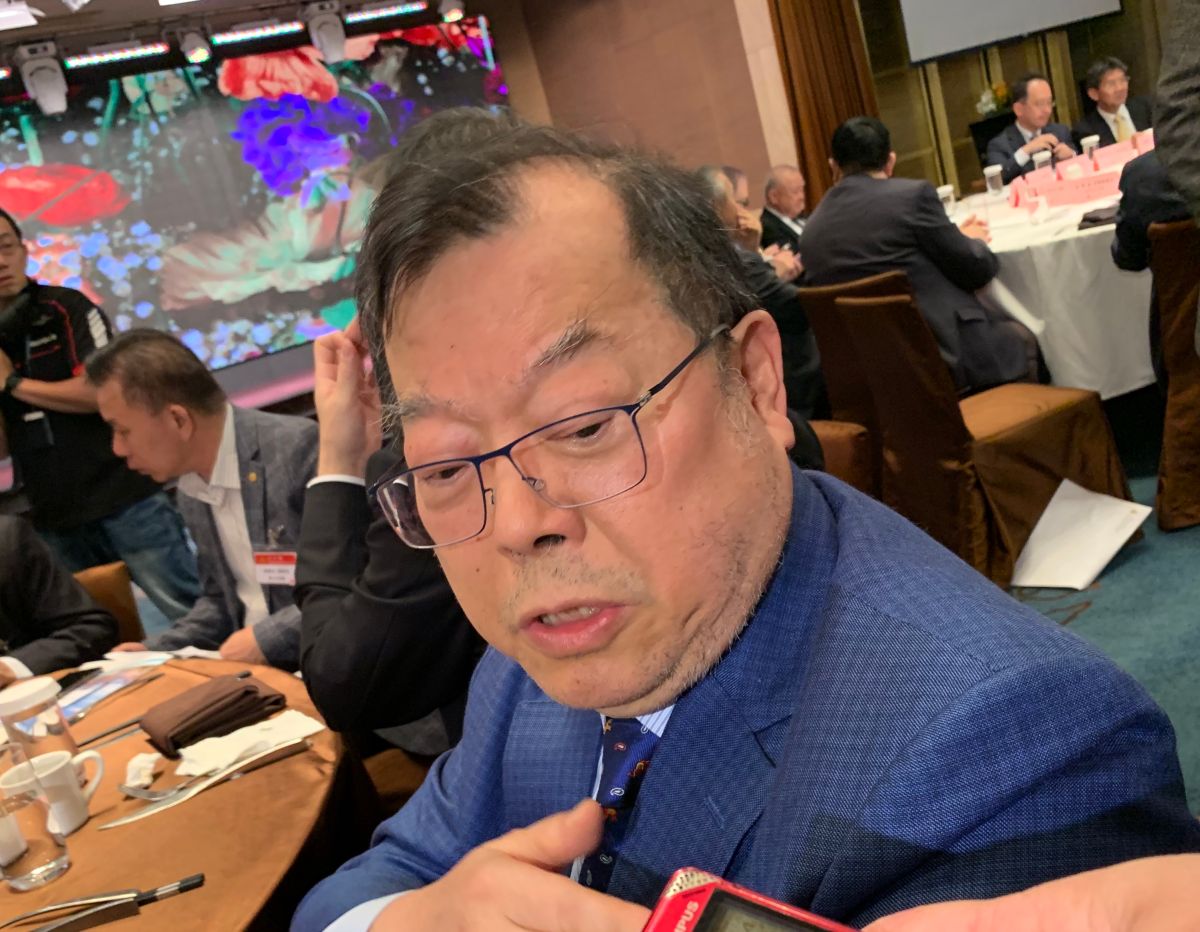 ▲力晶創辦人暨執行長黃崇仁。（圖／記者顏真真攝，2019.5.15）